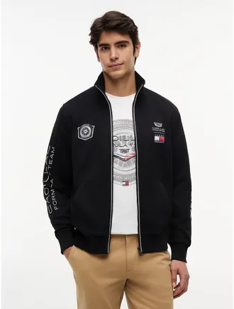 Tommy Hilfiger Mens Tommy x Cadillac F1 Team Track Jacket - Black - XS