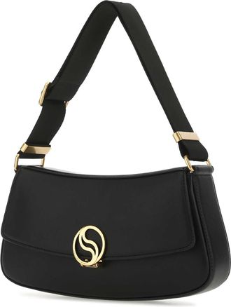 Stella McCartney Womens Alter Mat Shoulder Bag Black