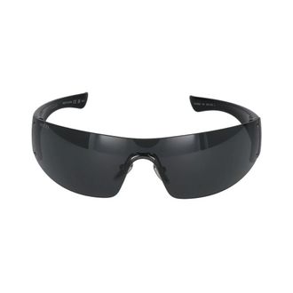 Gucci Shield Zonnebril - unisex - Accessoires - Zwart - Maat: ONE Size