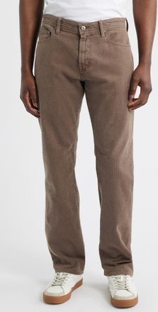 AG - Adriano Goldschmied Prot&eacute;g&eacute; Classic Straight Leg Jeans in Taupe Grey at Nordstrom, Size 36 X 32