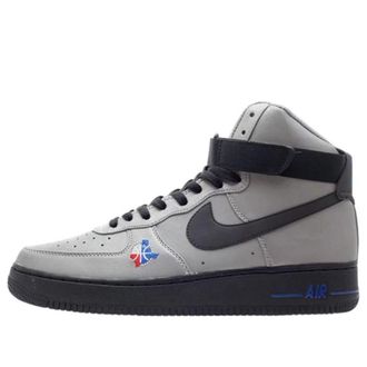 Nike Air Force 1 Premium Metallic Silver Black 386161-002