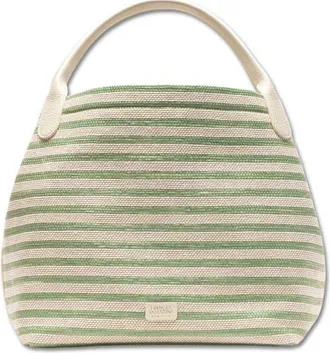 Frances Valentine Sweet Pea Raffia Top Handle Bag in Green/multi at Nordstrom