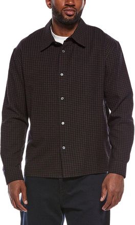 Frame Denim Frame Denim Checkered Wool-Blend Shirt