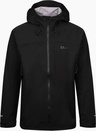 Trespass Mens Trespass Mens Johannes DLX Waterproof Jacket - Black - Size: 40/Regular