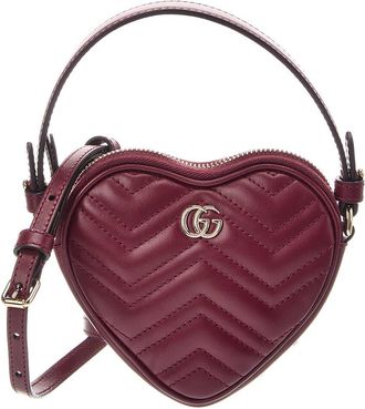 Gucci Gg Marmont Mini Leather Clutch