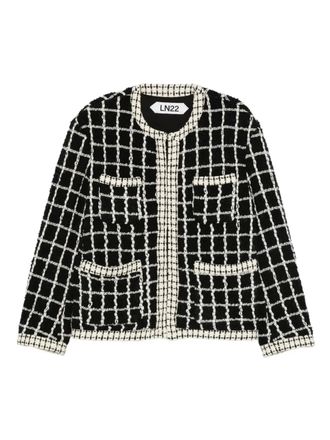 LnA check pocket jacket - Black