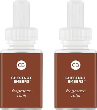 Pura x Capri Blue 2-Pack Smart Fragrance Diffuser Refills in Chestnut Embers at Nordstrom