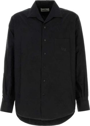 Vivienne Westwood Katoenen overhemd - Heren - Casual Overhemden - Zwart - L - Katoen - Overhemden