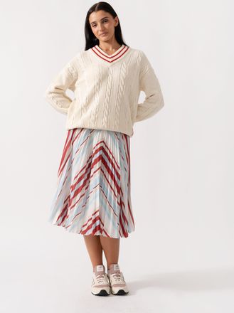 Sams&oslash;e & Sams&oslash;e Samsoe & Womens Juliette Skirt in White - Size X-Small