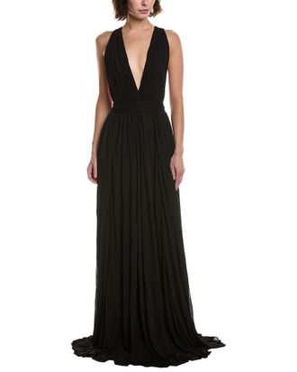 Michael Kors Hutton Chiffon Gown