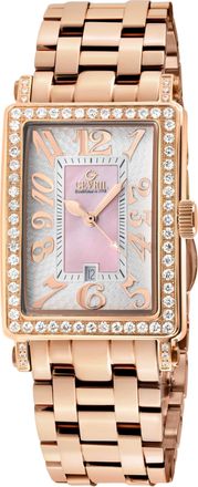 Gevril Group Avenue of Americas Mini Diamond Womens Watch