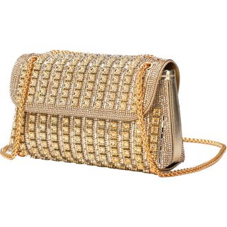 Lady Couture Idol, Multi Jewel Shoulder Bag in Gold at Nordstrom