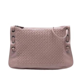 Bottega Veneta Pre-owned Clutches, female, Pink, Size: ONE SIZE Pre-owned Nodini Bag