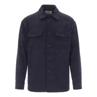 Paolo Pecora Hombre, Camisas, Azul, Talla: S