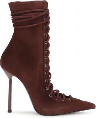 Le Silla Maroon Colette Boots