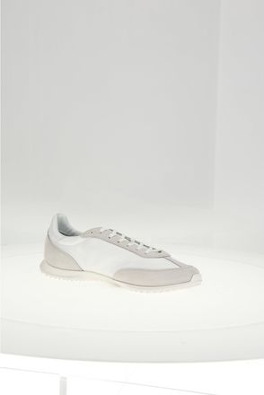 Celine Mens Low Lace-Up Sneaker Triomph White Upper Polyester Trainers