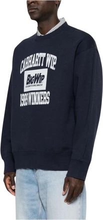 Carhartt Work in Progress 1989 Winners Sweat - Heren - Sweatshirts - Blauw - L - Katoen - Hoodies & sweatvesten