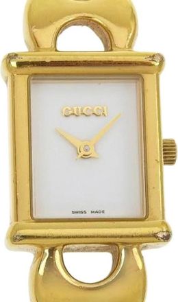 Gucci Pre-owned Watches, female, Yellow, Size: ONE SIZE Pre-owned Vintage Watch