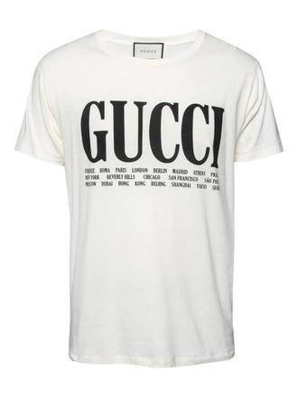 Gucci logo-print t-shirt - White