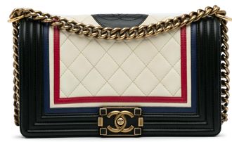 Chanel Multicolour Medium Boy Bag