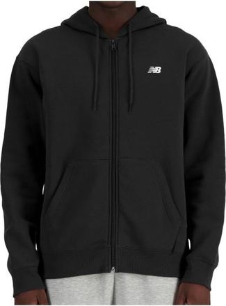 New Balance Sport Essentials Logo Fleece Full Zip Hoodie f&uuml;r Herren | schwarz