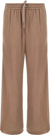 Brunello Cucinelli Mujer, Pantalones, Marr&oacute;n, Talla: M