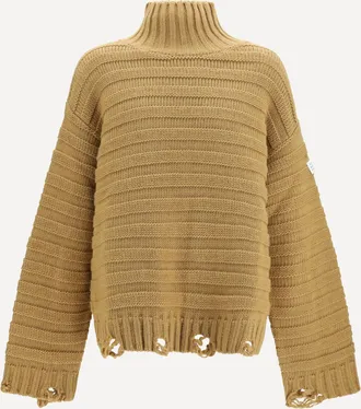 Maison Margiela Maglione in lana a collo alto Man S