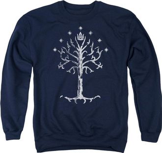 Gildan Lord Of The Rings Tree Of Gondor Adult Crewneck Sweatshirt