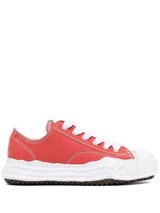 Miharayasuhiro Hank low-top sneakers - Rood