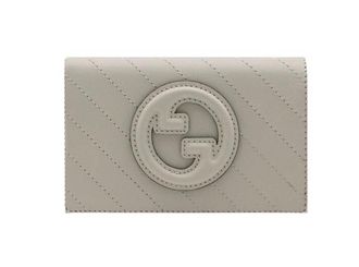Gucci Grey Leather Blondie Wallet