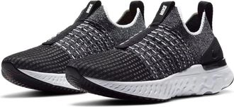 Nike React Phantom Run Flyknit 2 CJ0280-002 Women Black Running Shoe RHS6380