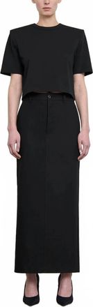 Wardrobe.NYC The Shoulder Pad Shirt In Black