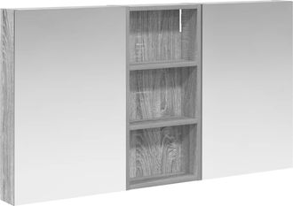 vidaXL Juego De Muebles De Ba&ntilde;o 3 Uds. 110 X 10,5 X 60,5 Cm Vidaxl