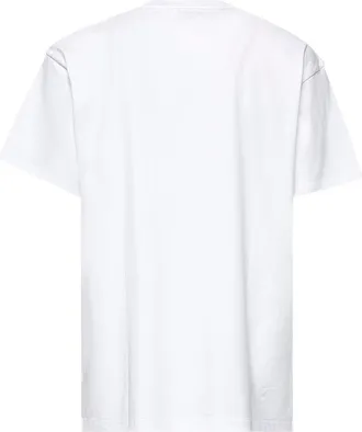 Carhartt Work in Progress Mens White Cotton S-S Pocket Heart T-Shirt T-Shirts And Polos