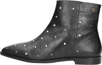 Lazamani Dana Enkellaarsjes - Dames - Enkellaarsjes - Zwart - 41 EU - Leer - Schoenen