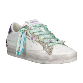 Crime London Dames, Schoenen, Wit, Maat: 41 EU Leer
