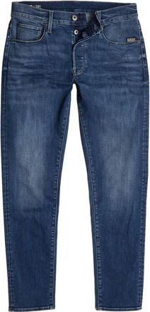G-Star Heren, Jeans, Blauw, Maat: W34 L32 Katoen