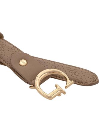 Guess Embossed Logo Belt - Beige