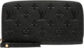 Louis Vuitton Pre-owned Clutches, female, Black, Size: ONE SIZE Pre-owned Leather Clutch