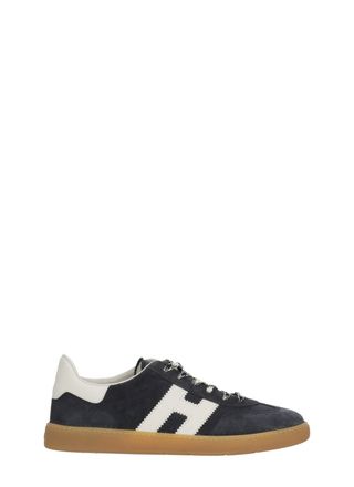 Hogan Blue Cool Suede Leather Sneakers