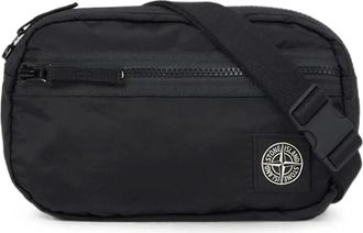 Stone Island Hombre, Bolsos, Negro, Talla: ONE Size