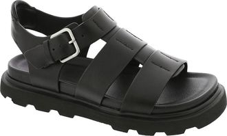 UGG Womens Capitelle Strap Fisherman Sandal, Black, 6.5 UK
