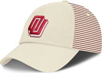 Nike Oklahoma Denim Club Nike Mens College Adjustable Hat in White | NC2H11KOKV-0Y0