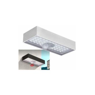 Century Plafoniera applique lampada led da esterno a muro con pannello solare e sensori di movimento 6 Watt 800 lumen Century Domino