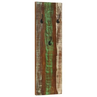 Berkfield Home Wall-mounted Coat Racks 2 pcs 36x3x110 cm Solid Reclaimed Wood | Size: 36 x 3 x 110 cm
