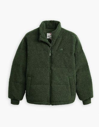 Levi's Mens Rocky Shrt Puffer - Green - Size: 40/Regular