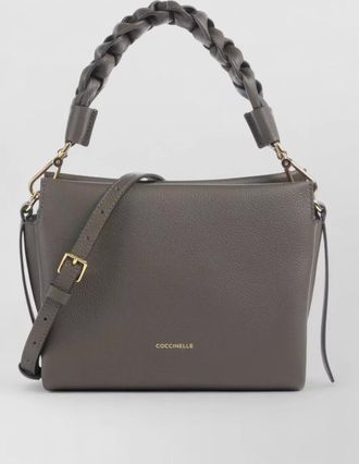 Coccinelle leather boheme small clutch bag