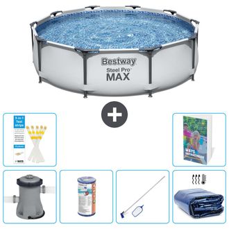 Bestway Piscina Bestway Steel Pro Max Redonda - 305x76 Cm - 7-piezas S194