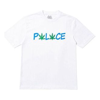Palace PWLWCE T-SHIRT WHITE Asaba Slogan Short-sleeve Unisex White P19SS024