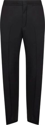 Ermenegildo Zegna Broek met elastische tailleband - Zwart